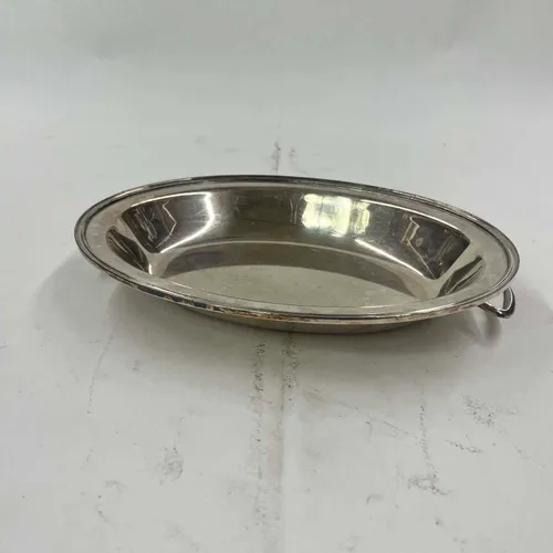 Antique Silver Serving Bowl - TR442