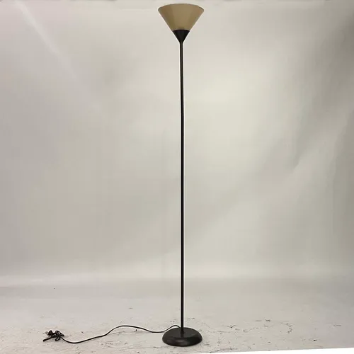Brown Cone Torchiere Floor Lamp - LI378