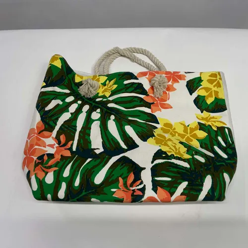 Jungle Flower Tote Bag - MOB388