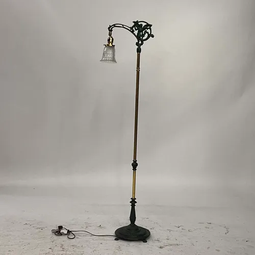 Cast Iron Angel Arched Floor Lamp - LI374