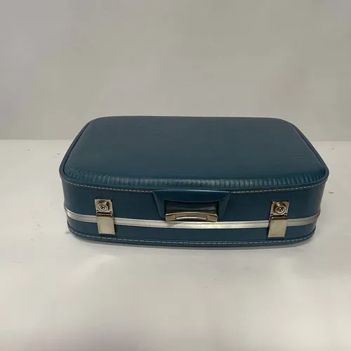 Vintage Blue Suitcase - MOB374