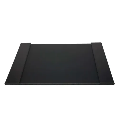 Black Leather Bonded Desk Mat - OFA502