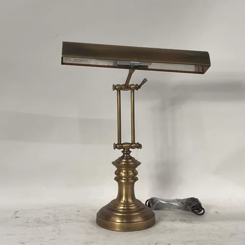 Brass Adjustable Pharmacy Desk Lamp - LI581