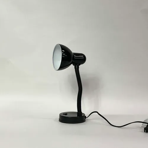 Black Adjustable Desk Lamp with Base Push Switch - LI6