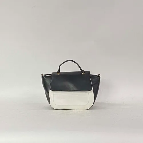 Black & White Leather Purse - MO22292