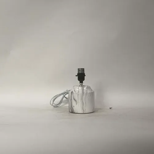 Small Faux Marble Table Lamp - LI360