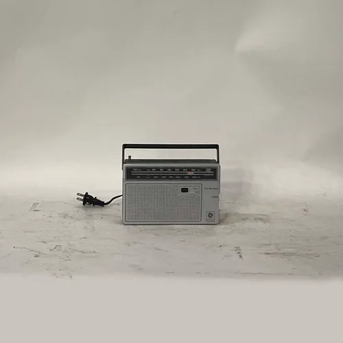 Silver General Electric Radio - MO3505