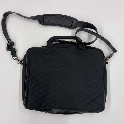 Black Quilted Laptop Bag - A911