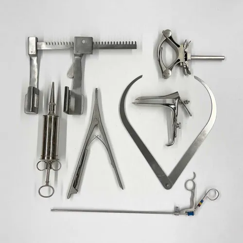 Assorted Large Surgical Instruments, Set of 9 - MOMD124