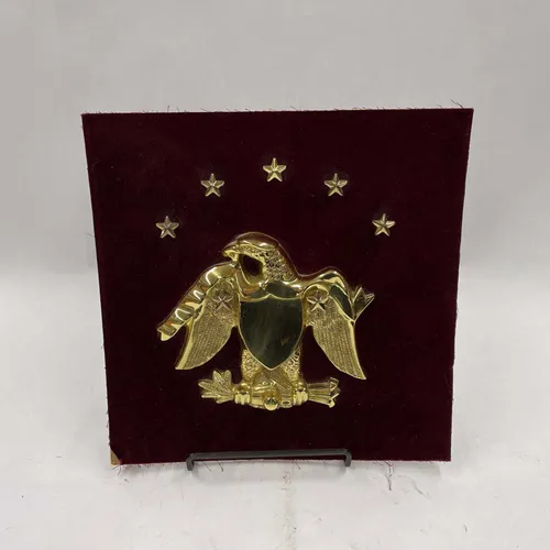 Gold Eagle & Star Gold Plaque - DEB453