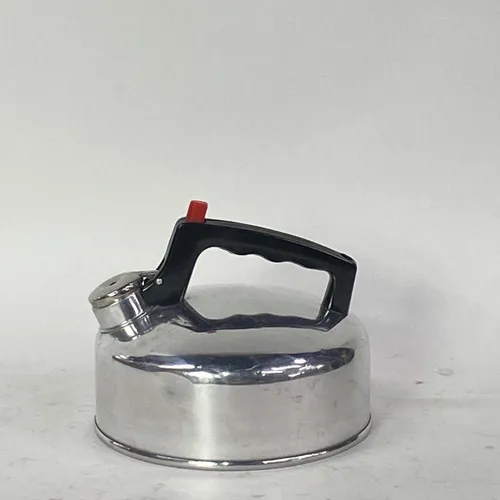 Stainless Steel Kettle With Red Button - KT132