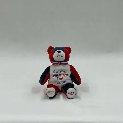 USA Bless Veterans Teddy Bear - MOB156