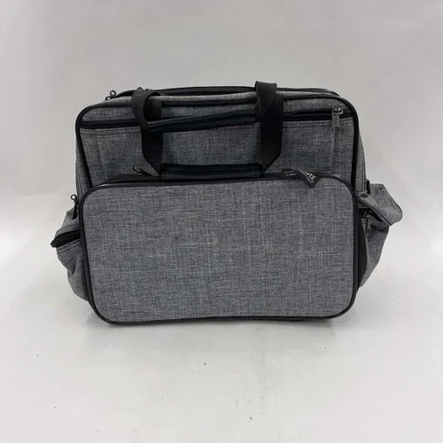 Gray Laptop Bag Multiple Compartment - A916
