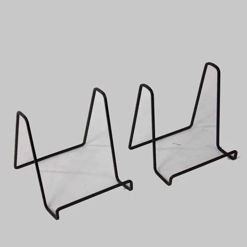 Black Metal Tray Stand - DEA577