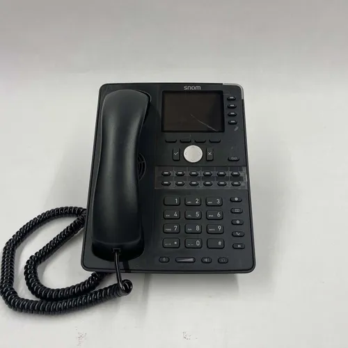 Black Phone With Cord - A863