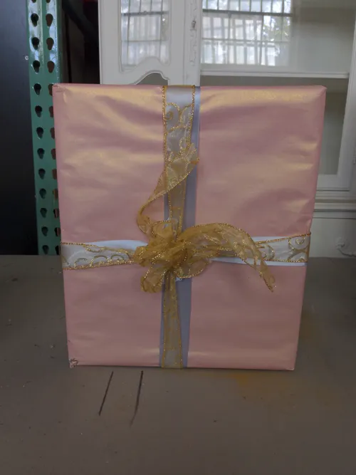 Pink Wrapped Present