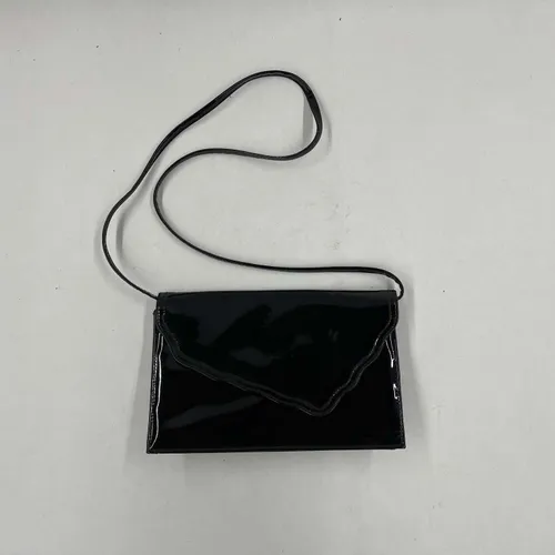 Black Glossy Purse - A924