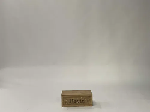 David's Wooden Storage Box
