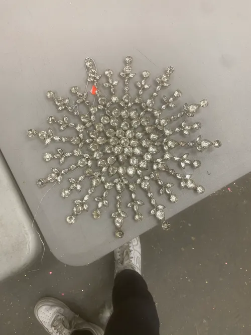 Crystal Starburst Wall Hanging