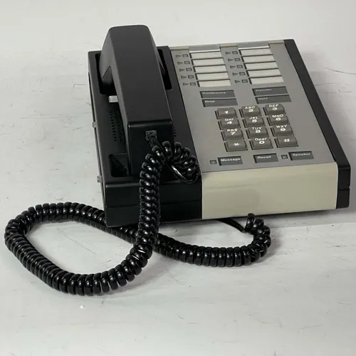 Black Office Phone With Gray Inlay - A823