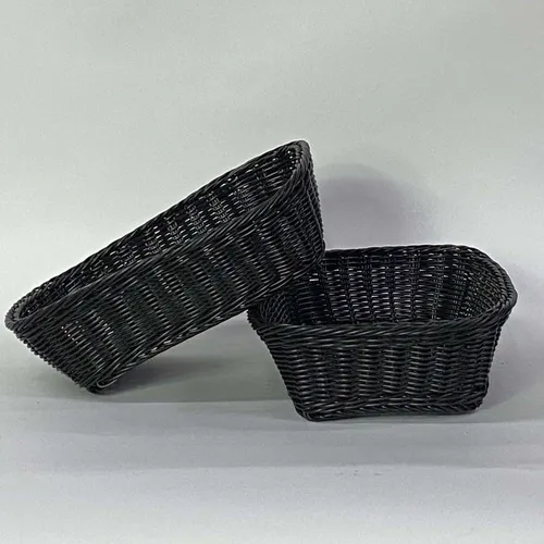 Black Wicker Basket - BSKT71