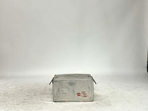 1950's Vintage Aluminum Coca-Cola Cooler