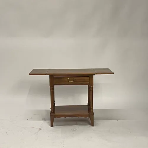 Wood Drop-Leaf Side Table - TA22227