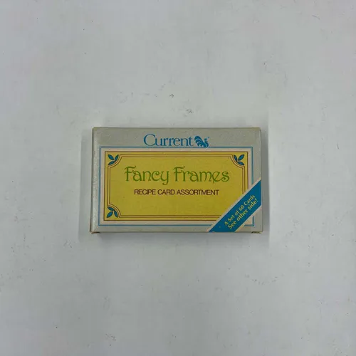 Fancy Frames Recipe Card - KDB468