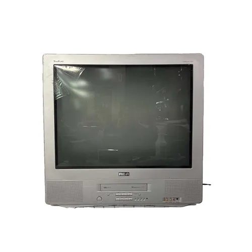 Silver RCA Television with VHS Player - MO2283