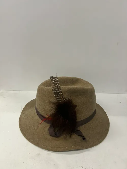 Felt Hat with Feather
