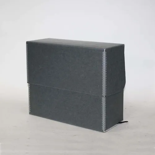 Gray Archival Letter File Storage Box - OF273