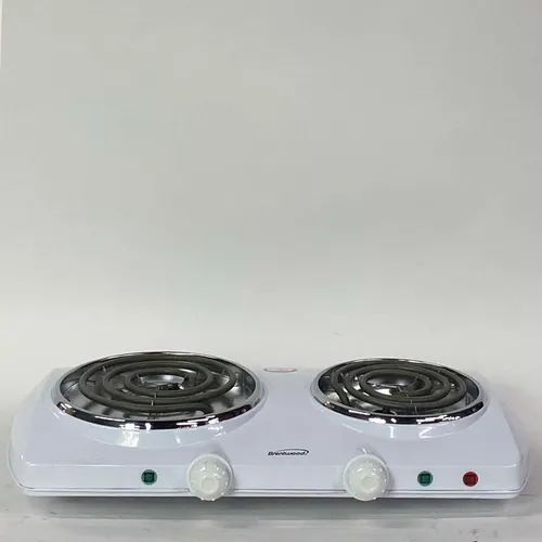 White Brentwood Electric Cooktop - KT122