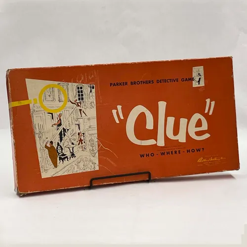 Vintage Clue Board Game - B19