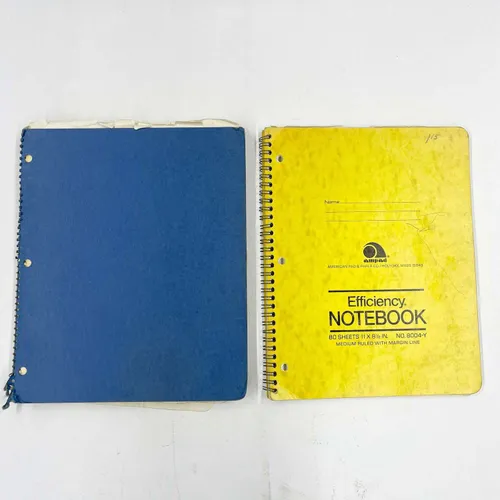 Yellow & Blue Student Notebook Set - OFB575