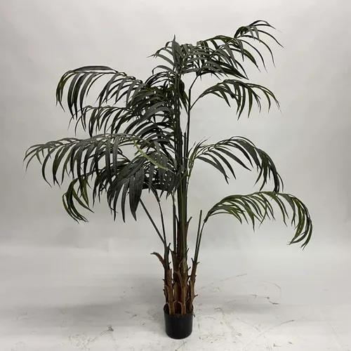 Palm Tree in Black Pot - A1049