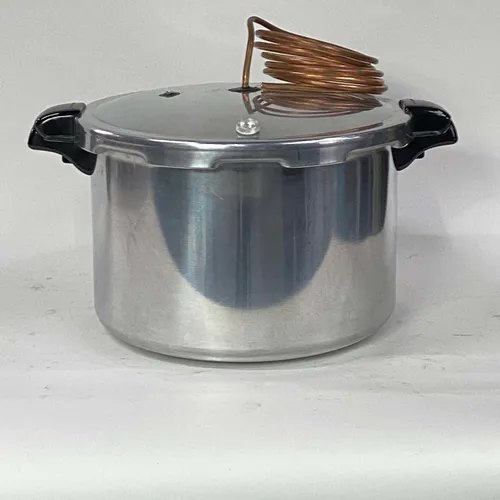 Stainless Pressure Cooker & Stainless Lid & Copper Coils - KT174
