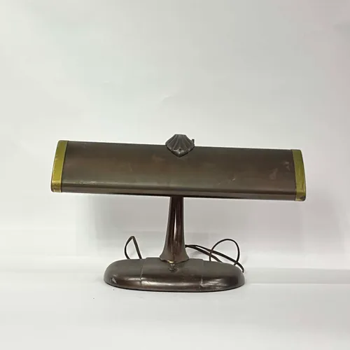 Antique Bronze & Brass Desk Lamp - LI19