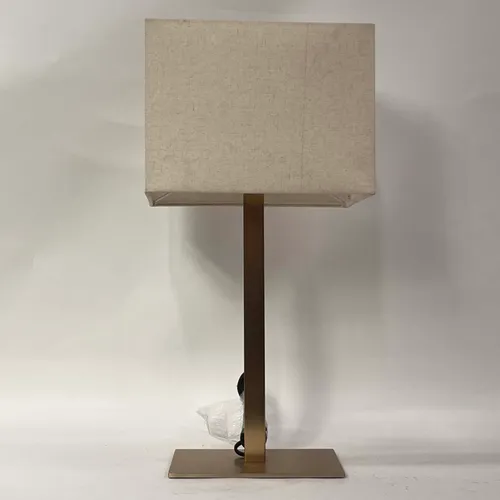 Minimal Gold Brass Table Lamp - LI233