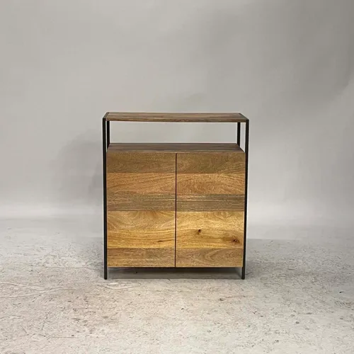 Rustic Wood Bar Cabinet - TA2936