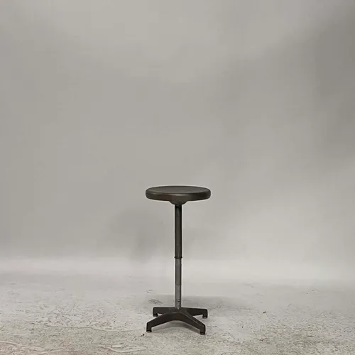 Aged Steel Bar Stool - SE2956