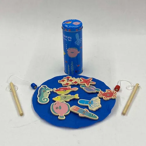 Tin Can Magnetic Fishing Set - MOB198