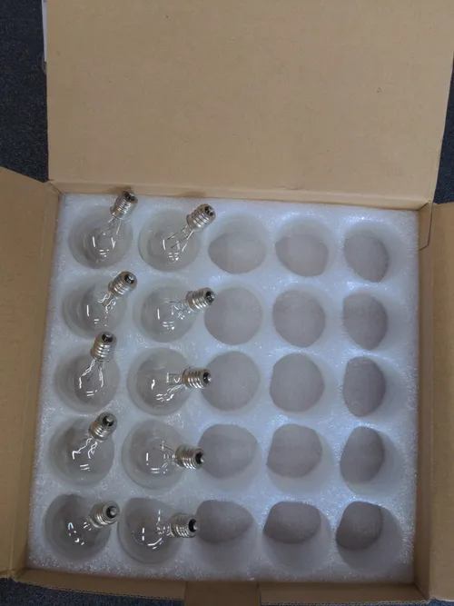 10ct G40 Globe Lightbulbs