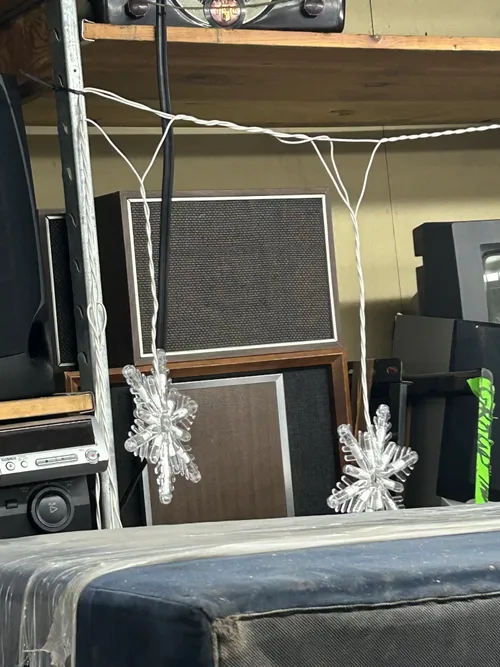 Brown Speaker with Silver Trim