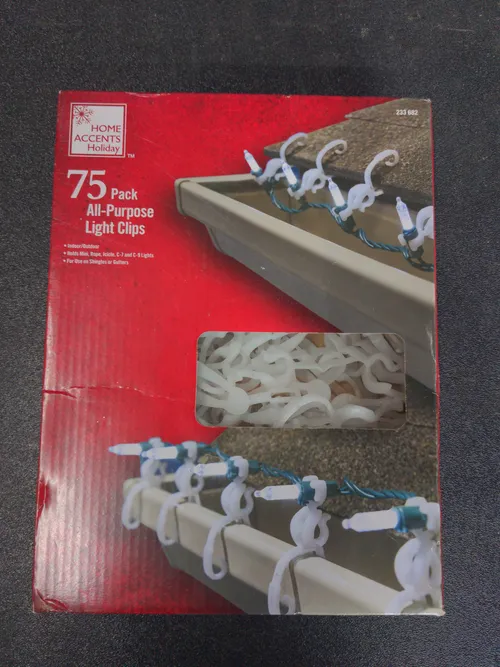 75ct String Light Clips