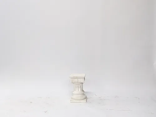 Greek Ionic Column Pillar Pedestal