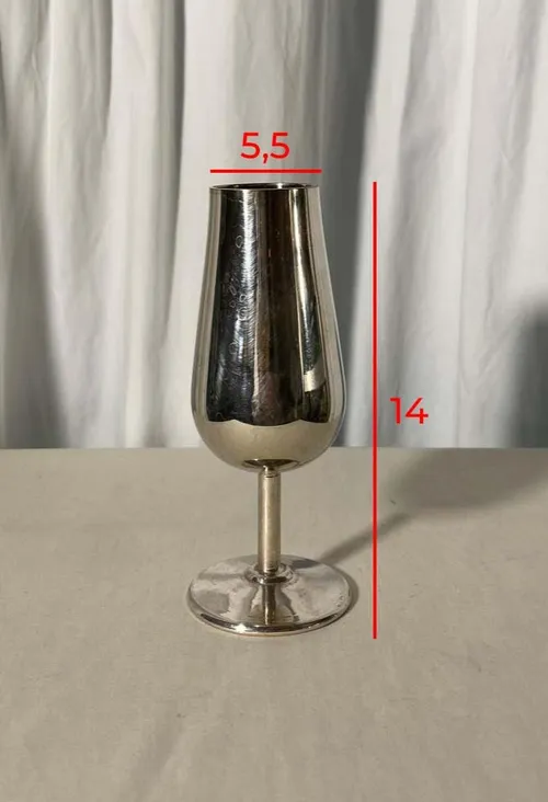Calici da prosecco metallici