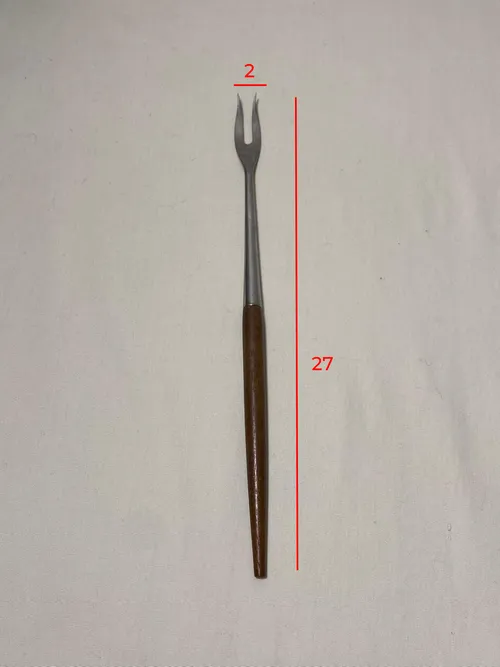 Forchettina manico in legno