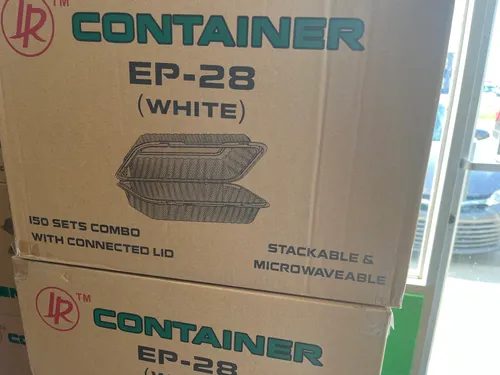 Disposible food containers 150