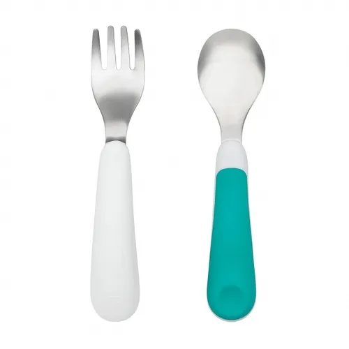 Toddler Fork & Spoon Set - Colors Vary