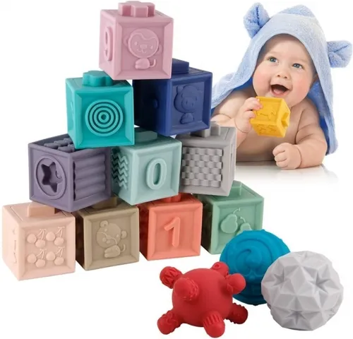 Baby Blocks Toys Soft